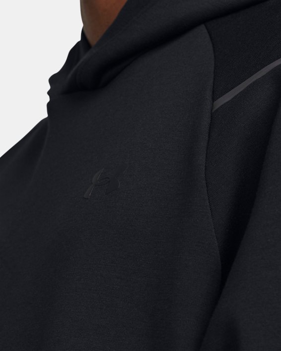 Bluza męska z kapturem UA Unstoppable Fleece, Black, pdpMainDesktop image number 3